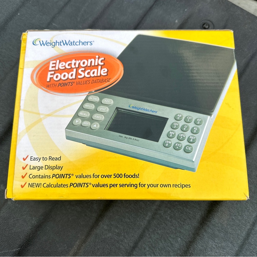 Weight watchers food scale